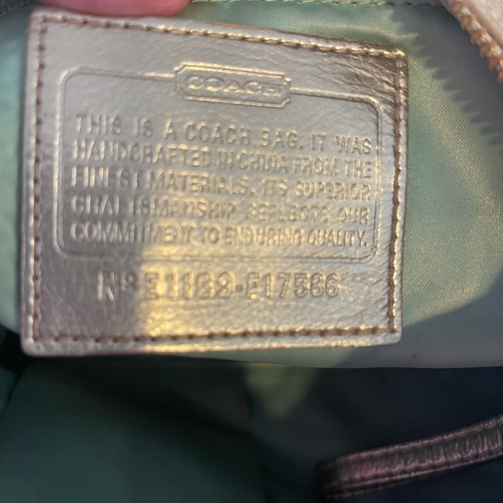 Coach Optic with Appliqués Hobo - Picture 4 of 6